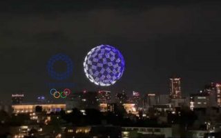 olympic opening ceremony drone
