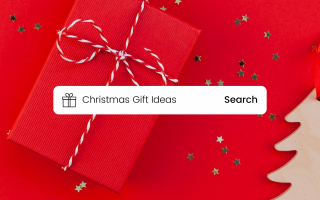 modern christmas gift